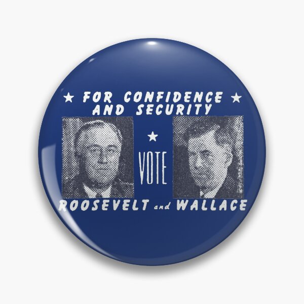 Item preview, 1940 Vote Roosevelt and Wallace designed and sold by historicimage.