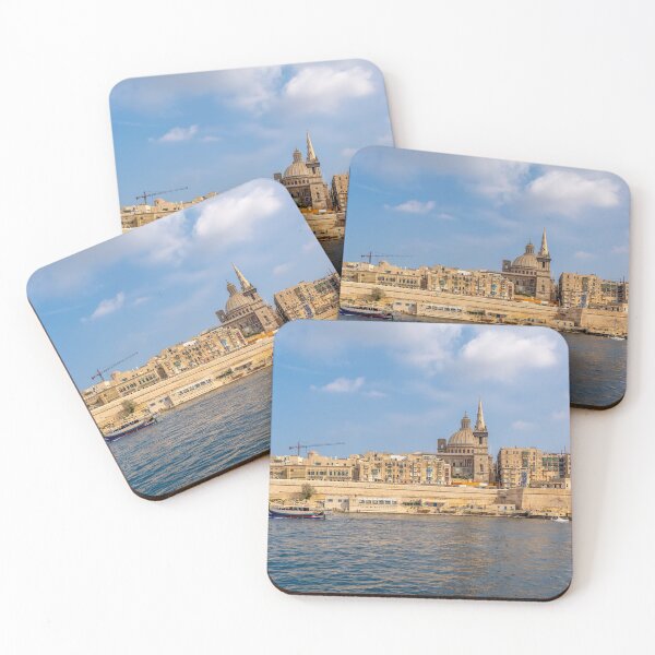Item preview, Coastal landscape of Valletta, Malta designed and sold by lena-maximova.