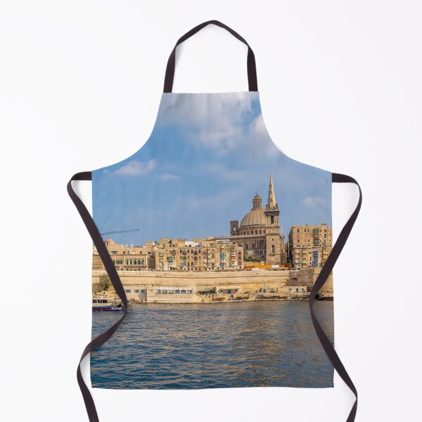 Item preview, Coastal landscape of Valletta, Malta designed and sold by lena-maximova.