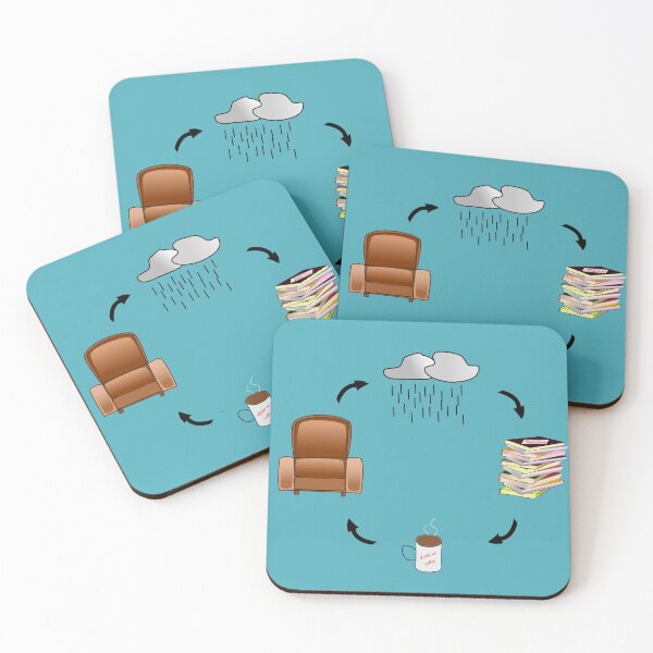 Item preview, Rain Books Coffee Couch designed and sold by sriarts.