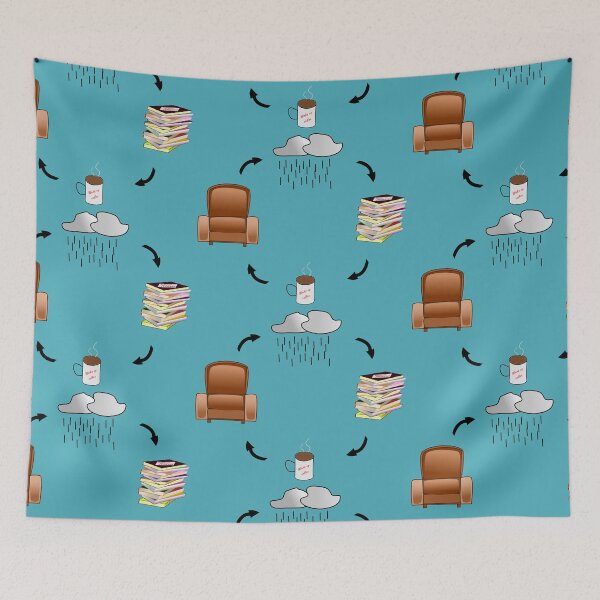 Item preview, Rain Books Coffee Couch designed and sold by sriarts.