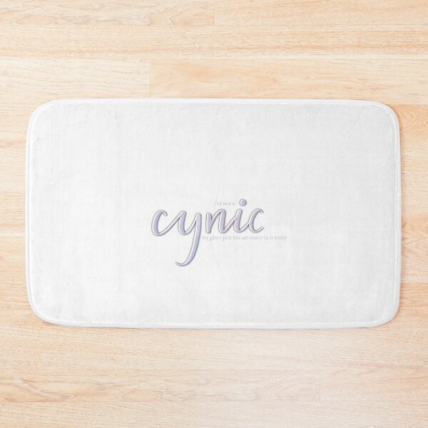 Item preview, I'm Not A Cynic Quote designed and sold by letteringolivia.