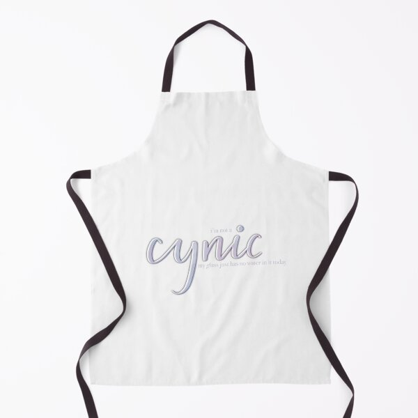 Item preview, I'm Not A Cynic Quote designed and sold by letteringolivia.