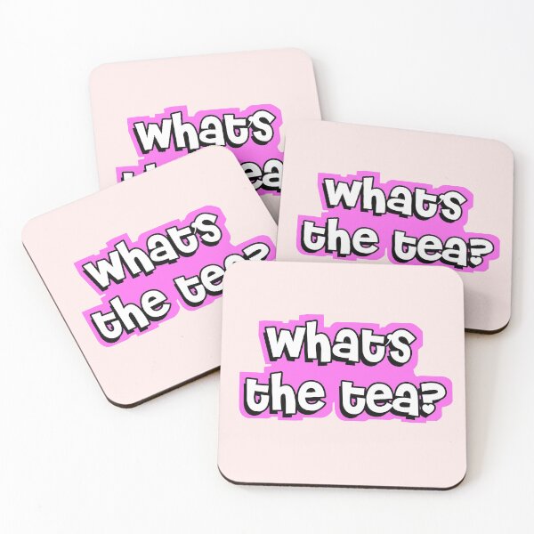 Item preview, whats the tea? laptop sticker designed and sold by thehollowpoint.