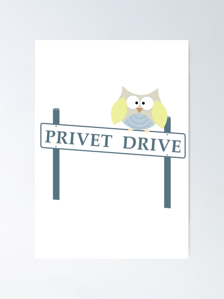 Number Privet Drive Poster