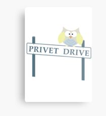 Number 4 Privet Drive Metal Print
