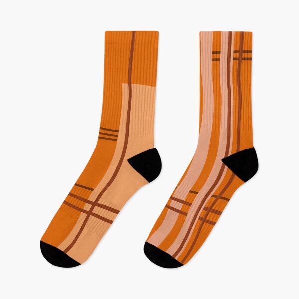 Item preview, Orange Minimalism, Harvest Colors, Geometric Pattern by Courtney Hatcher designed and sold by cghatcherart.