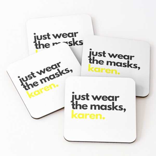 Item preview, JUST WEAR THE MASKS, KAREN. designed and sold by Yasdey Rojas.