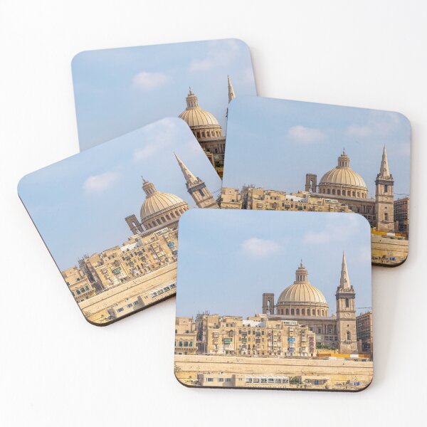 Item preview, Coastal landscape of Valletta, Malta designed and sold by lena-maximova.