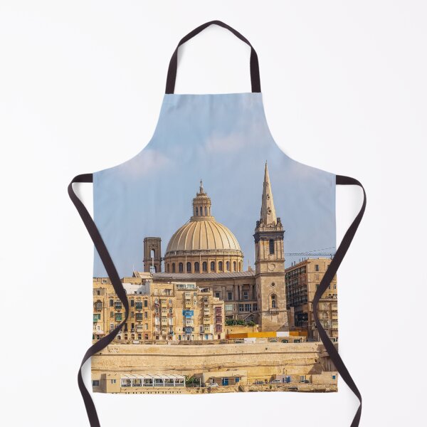 Item preview, Coastal landscape of Valletta, Malta designed and sold by lena-maximova.