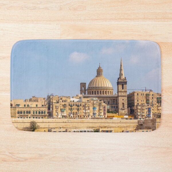 Item preview, Coastal landscape of Valletta, Malta designed and sold by lena-maximova.