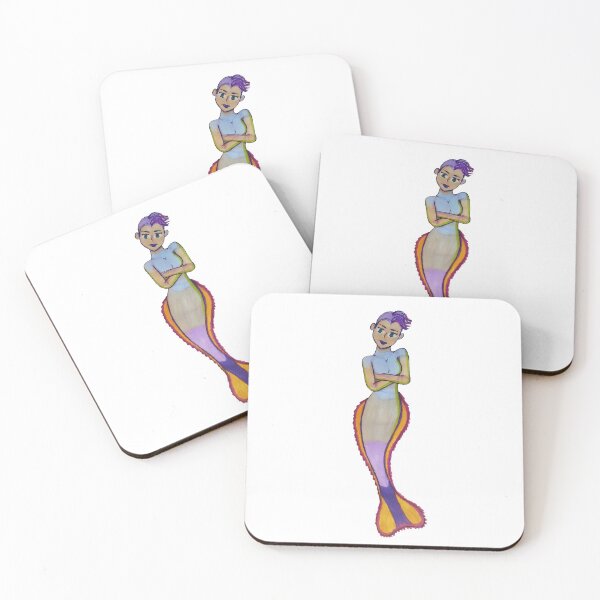 Item preview, Nemateleotris Decora~Purple Firefish mermaid designed and sold by AmelieHalkias.