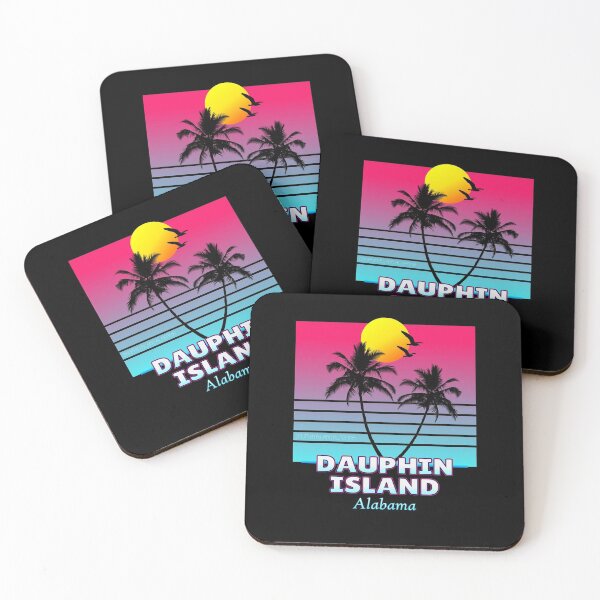 Item preview, Dauphin Island Alabama Summer Souvenir tshirt designed and sold by Alvamd.