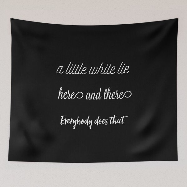 Item preview, Little white lies designed and sold by funkybay.
