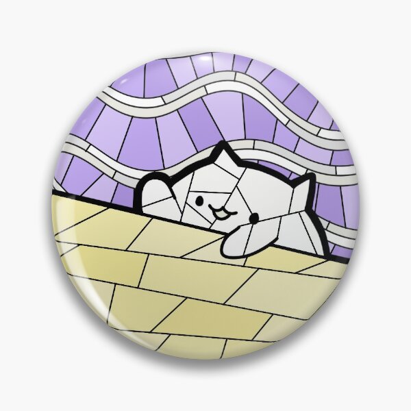 Item preview, Keyboard Cat Stained Glass designed and sold by OctopodArts.