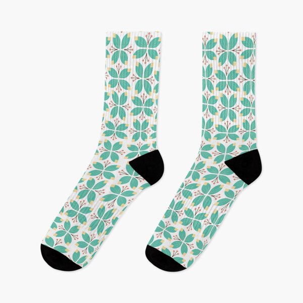 Item preview, Retro Butterfly Flower Pattern designed and sold by kjeppson.