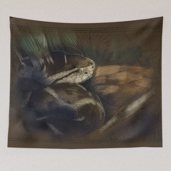 Item preview, Seen and Unseen: Danger Lurks, The Fer De Lance Snake designed and sold by SarahDahlinger.