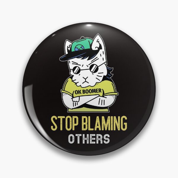 Item preview, Stop blaming  designed and sold by Maushmi.