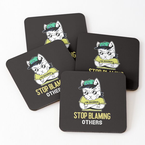 Item preview, Stop blaming  designed and sold by Maushmi.