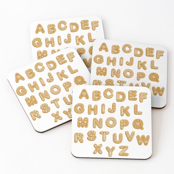 Item preview, Gingerbread alphabet designed and sold by Coolprints1.