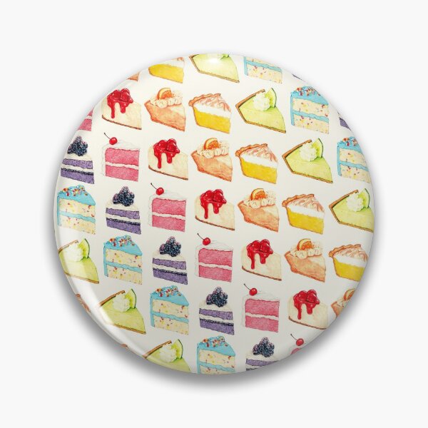 Item preview, Rainbow Cakes & Pies Pattern designed and sold by Kelly  Gilleran.