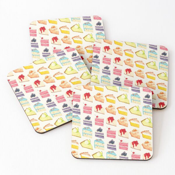 Item preview, Rainbow Cakes & Pies Pattern designed and sold by Kelly  Gilleran.