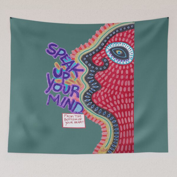 Item preview, Speak up your mind designed and sold by Nelma Guimarães.