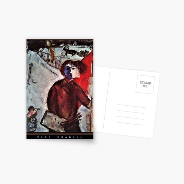 Painting by Marc Chagall Postcard