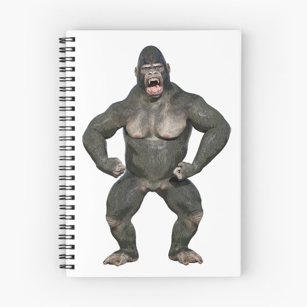 Artikelvorschau, Dominanter Gorilla, Affe, Menschenaffe entworfen und verkauft von MIRO3D.