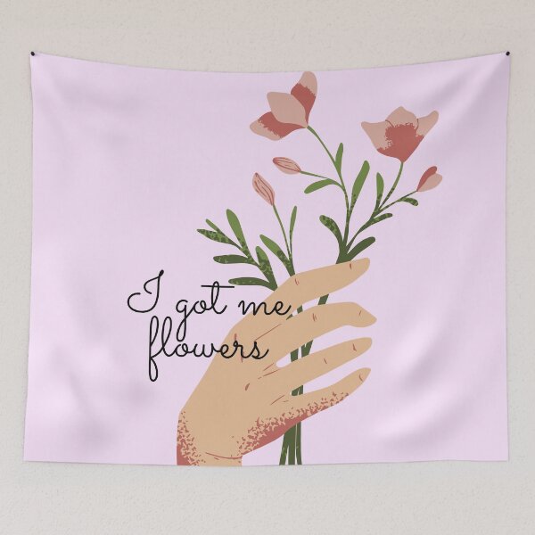 Item preview, I got me flowers designed and sold by Faeblehoarder.