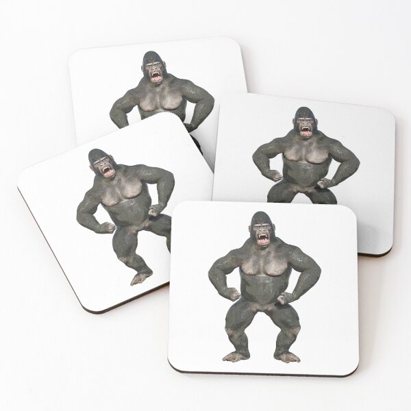 Artikelvorschau, Dominanter Gorilla, Affe, Menschenaffe entworfen und verkauft von MIRO3D.