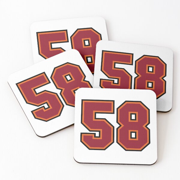 Item preview, Number 58 Sports Tampa Fifty-Eight Jersey designed and sold by HelloFromAja.