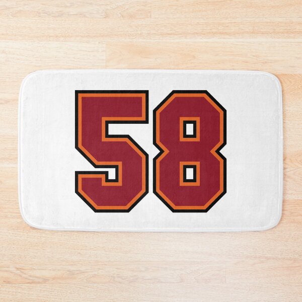 Item preview, Number 58 Sports Tampa Fifty-Eight Jersey designed and sold by HelloFromAja.