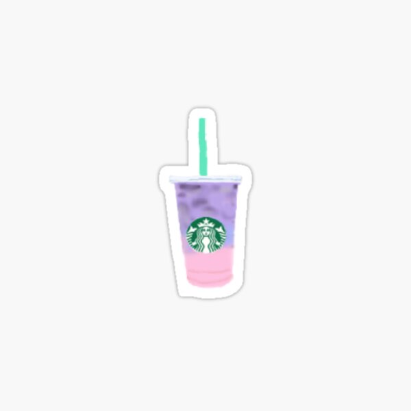 star bucks pink drink sticker Sticker for Sale by isacreatesss