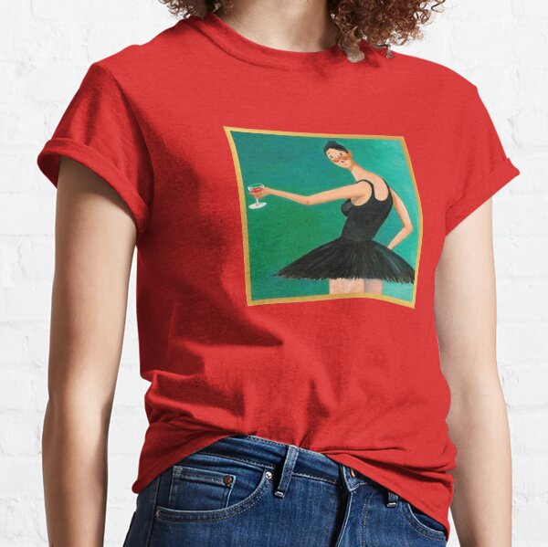 Kanye My Beautiful Dark Twisted Fantasy Ballerina Design Classic T-Shirt