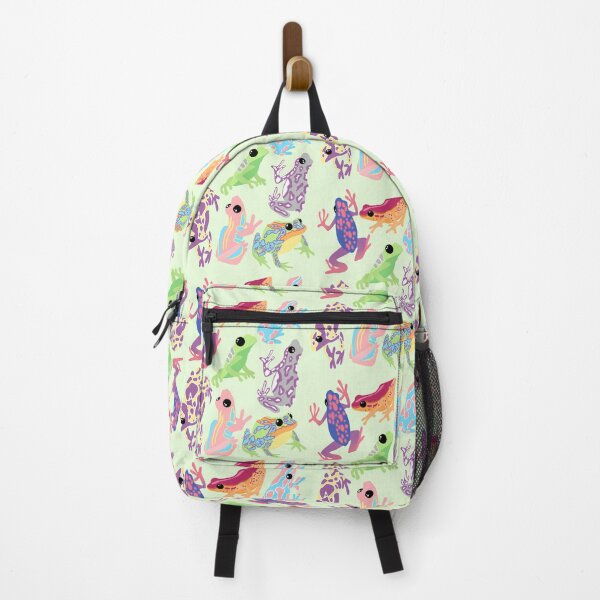 Item preview, Pastel Pride Frogs on a Green Background designed and sold by Alysha Newton.