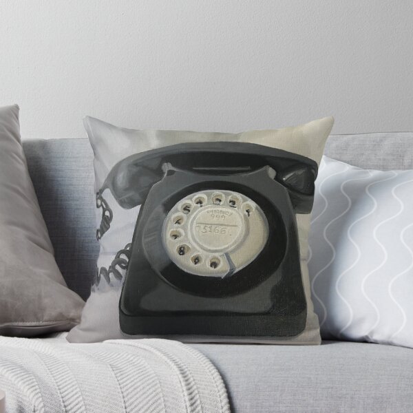 Artikelvorschau, Kunstdruck eines Vintage-Telefons entworfen und verkauft von valeriehannan.