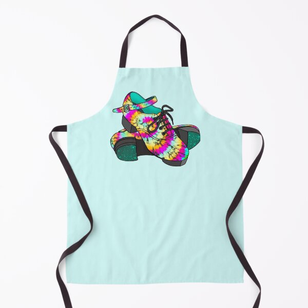 Item preview, Irish Dance Hard Shoes - Rainbow Tie Dye designed and sold by theBlueKazoo.
