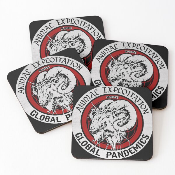 Item preview, Animal Exploitation Causes Global Pandemics designed and sold by worthyclothing.