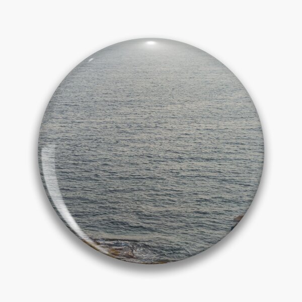 Item preview, Lonely boat floating on the Mediterranean sea designed and sold by lena-maximova.