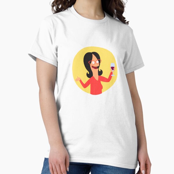 Vista previa del artículo con la obra «Linda y su vino», diseñado y vendido por By-The-Chum.