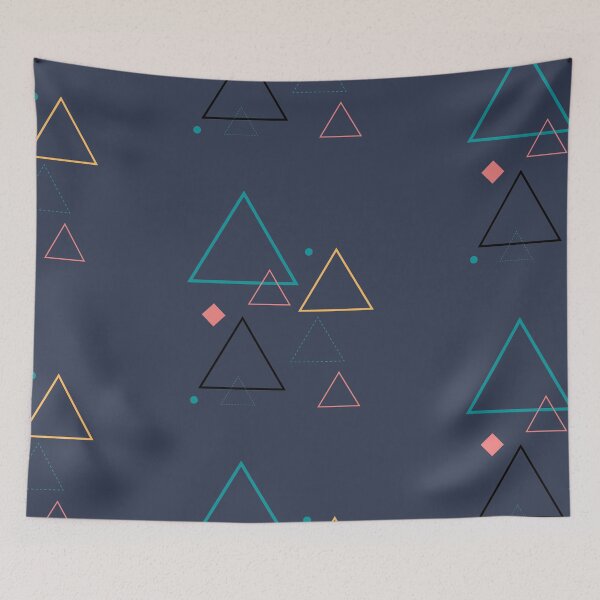 Item preview, Triangles designed and sold by Enid Guinn.