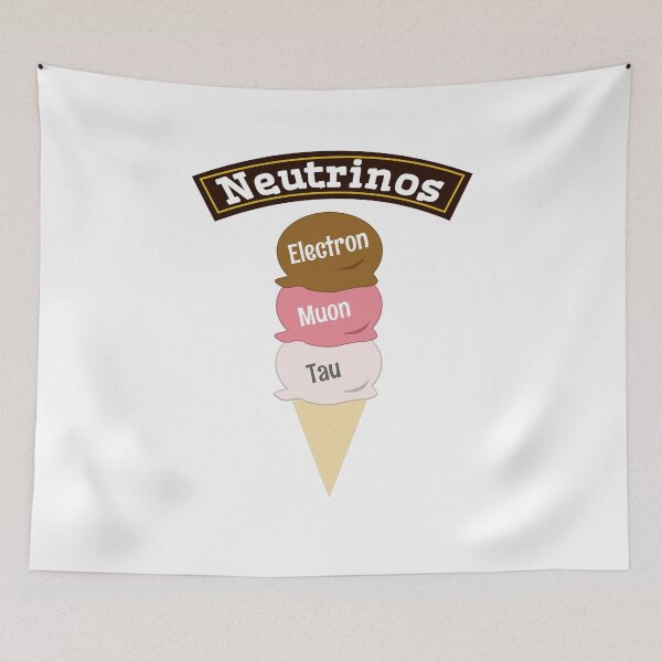 Item preview, Neutrinos - Three Flavors Electron Muon Tau designed and sold by BuyMe1.