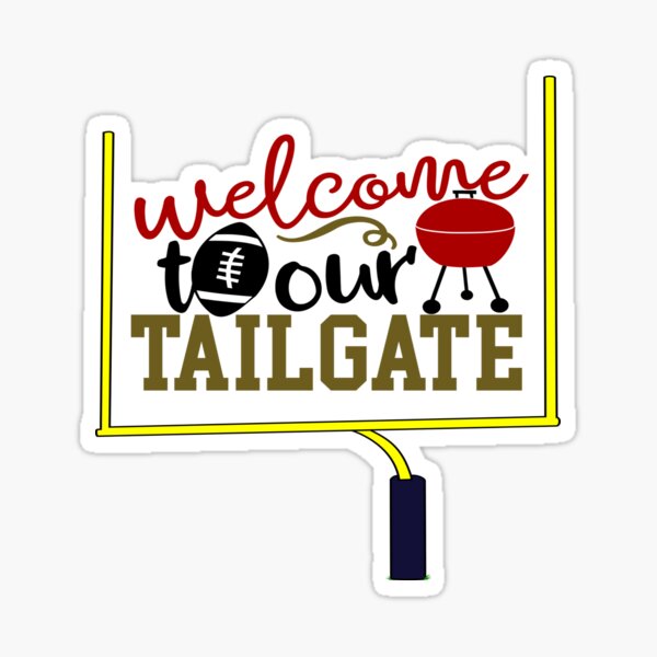 Tailgate Party Sticker