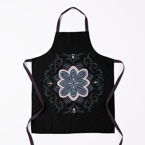 Item preview, Blue floral mandala  designed and sold by LaurenHWyatt.