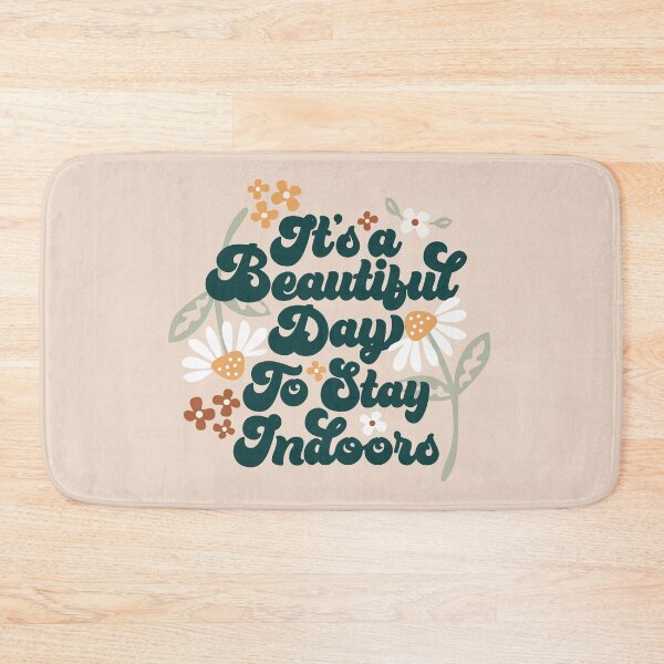 Item preview, It's a Beautiful Day To Stay Indoors - Green designed and sold by pesky-penguins.