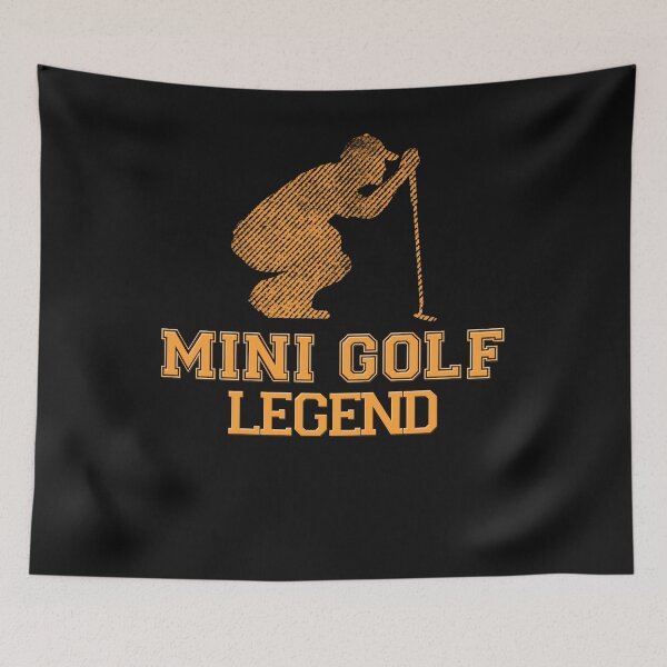 Item preview, Mini golf player legend funny designed and sold by Imutobi.