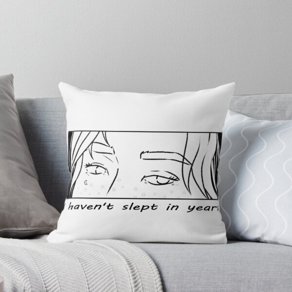 Item preview, Havent slept in years (Alternative line work of a tired girl) designed and sold by SleepyHeadArt.