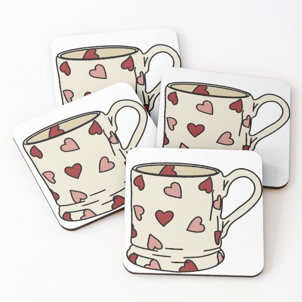 Item preview, Heart Mug - Emma Bridgewater Sticker designed and sold by clarartisan.