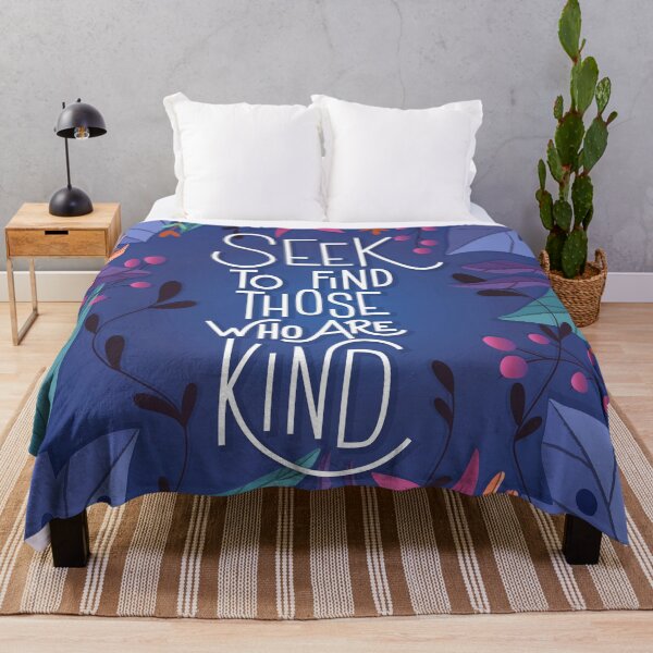 Item preview, Seek To Find Those Who Are Kind designed and sold by BlueLela.